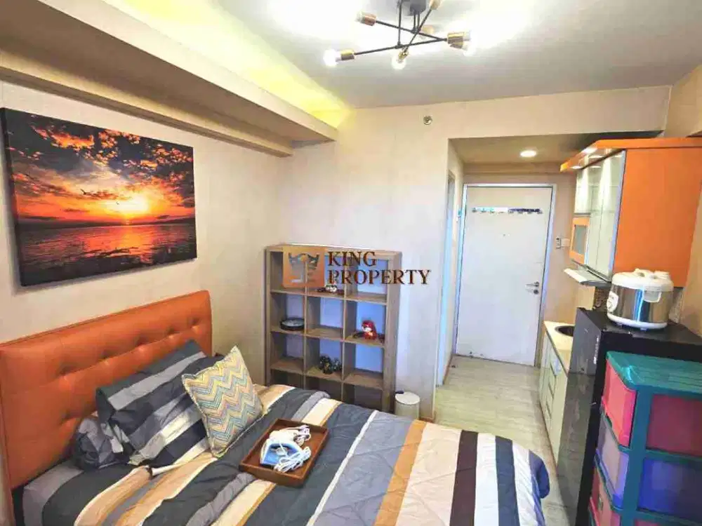 Investor Wajib Lihat Apartemen Green Bay Pluit Greenbay Studio 21M² Bonus Furnished, Paling Worth It dengan View Kota