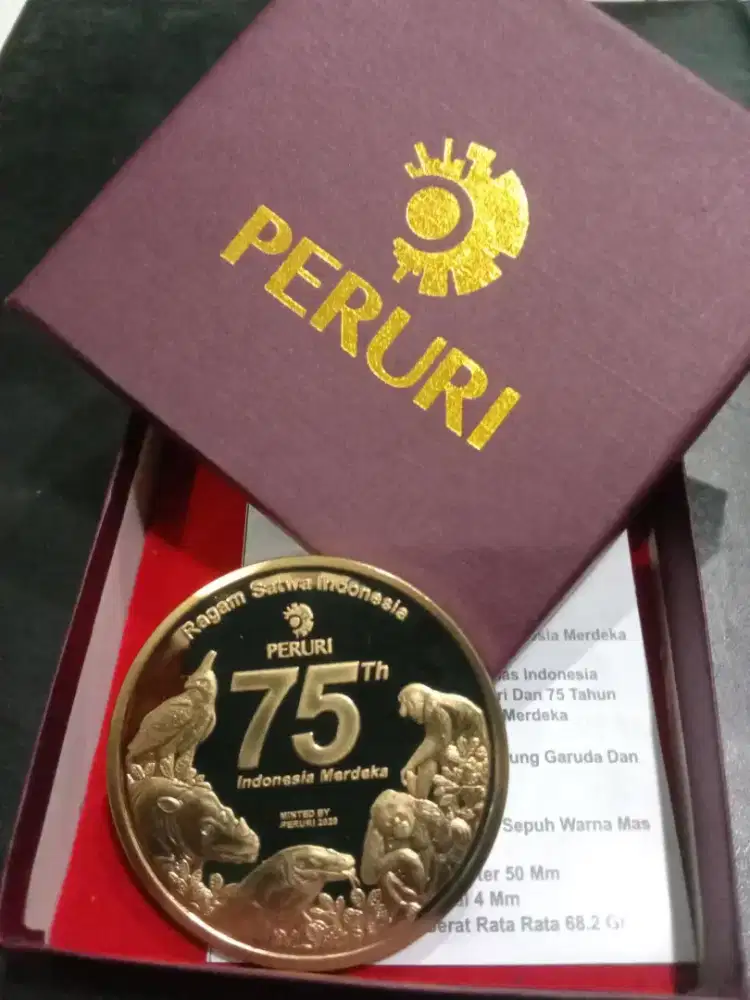 Koin 75th Indonesia Merdeka