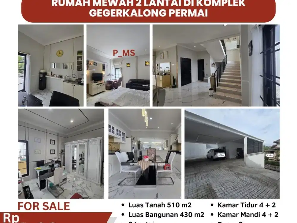 Rumah Mewah Di Kawasan Gegerkalong permai, Siap Huni bisa KPR