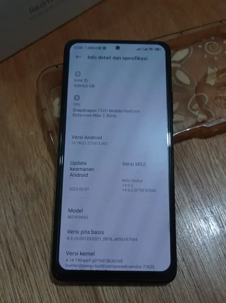 Xiaomi Redmi Note 10 Pro (kode M2101K6G).