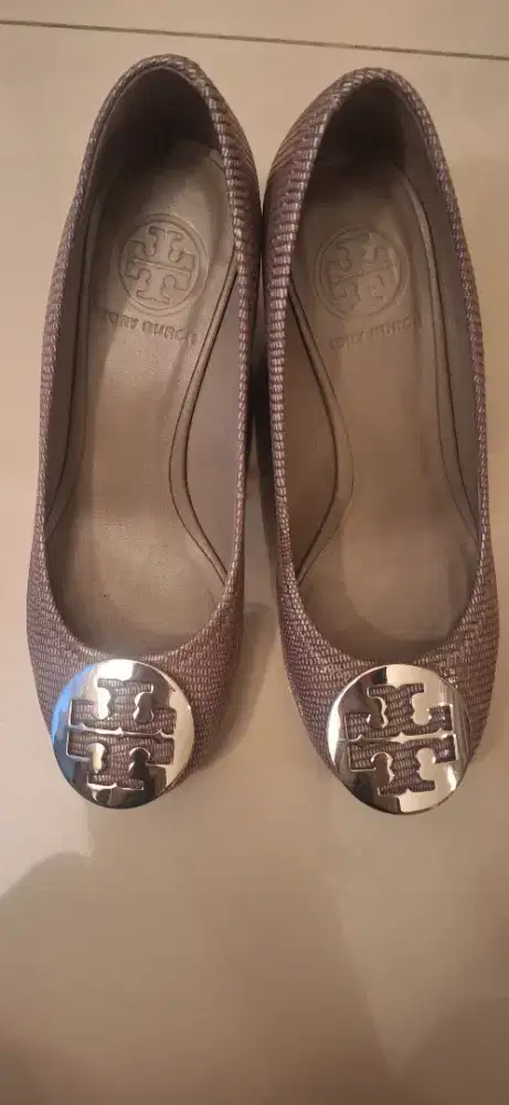 Tory Burch lizard wedges