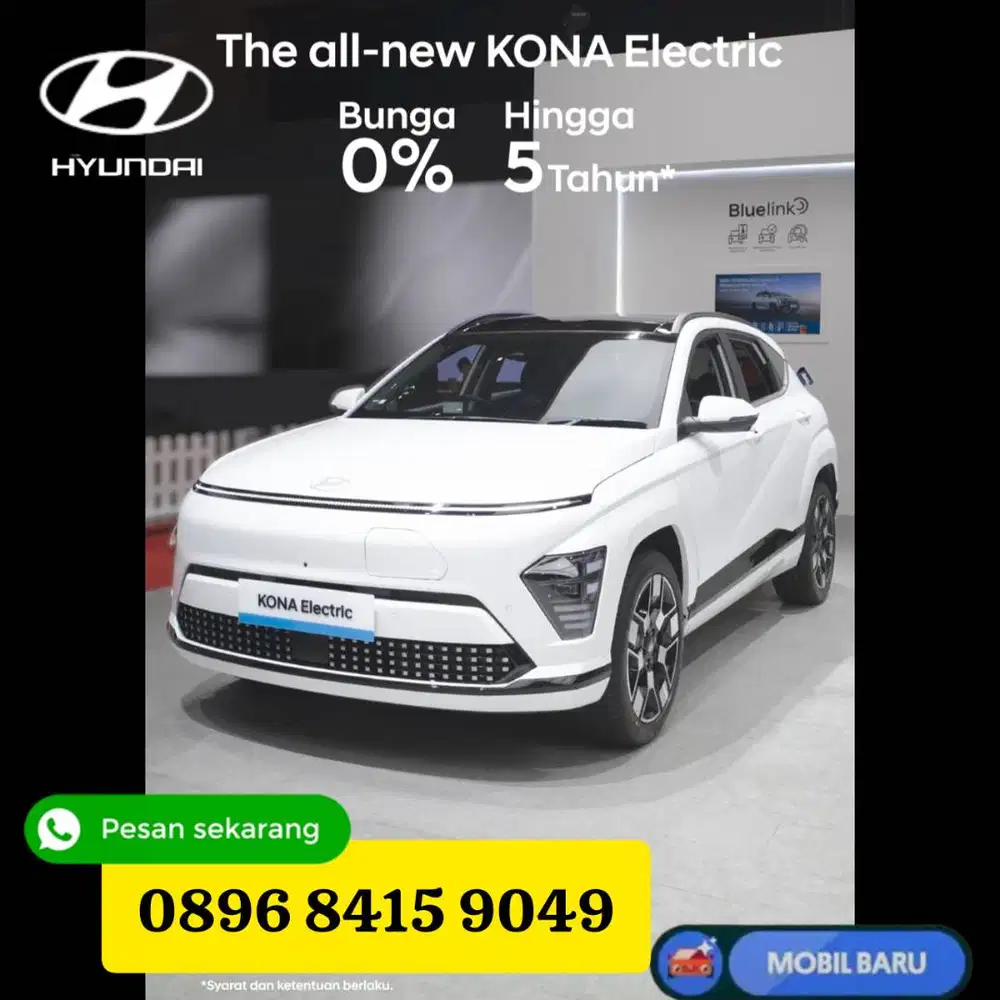 [Mobil Baru] kona ev style prime reguler signature kredit cash