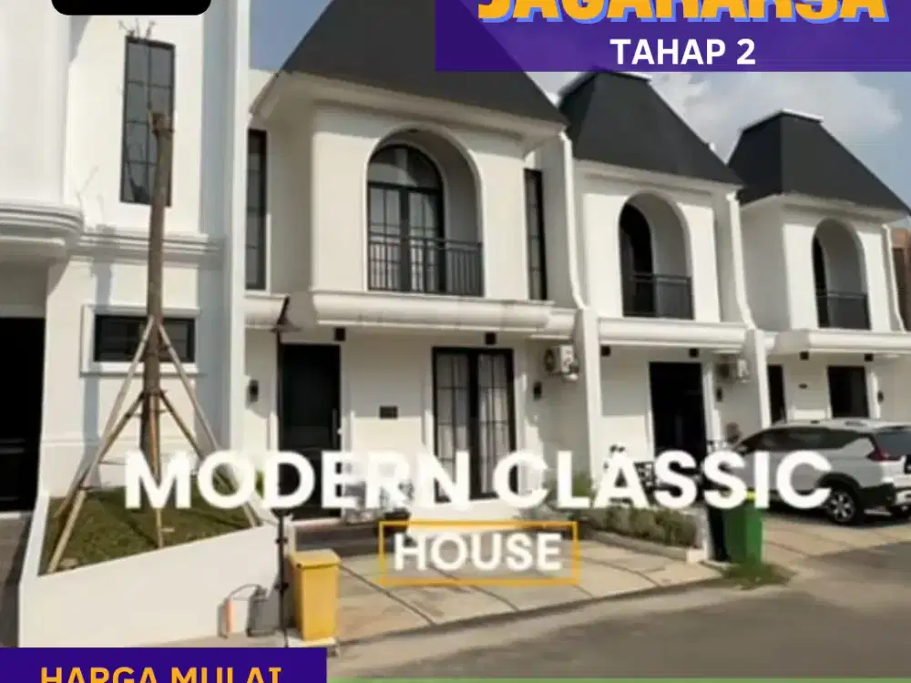 Rumah Cluster Mewah Lokasi Strategis,pinggir jalan di Jagakarsa,Promo free biaya BPTHB