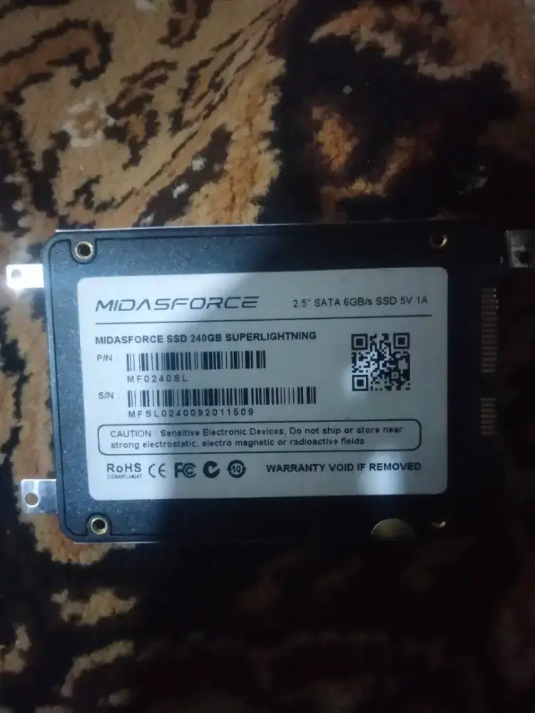 SSD 240 /6gb. Mulus