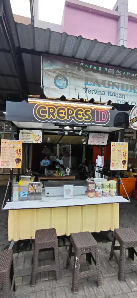 Loker jaga stand crepes