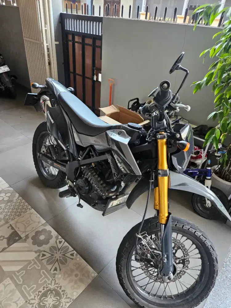 Kawasaki D tracker 150 2022 tangan ke 2