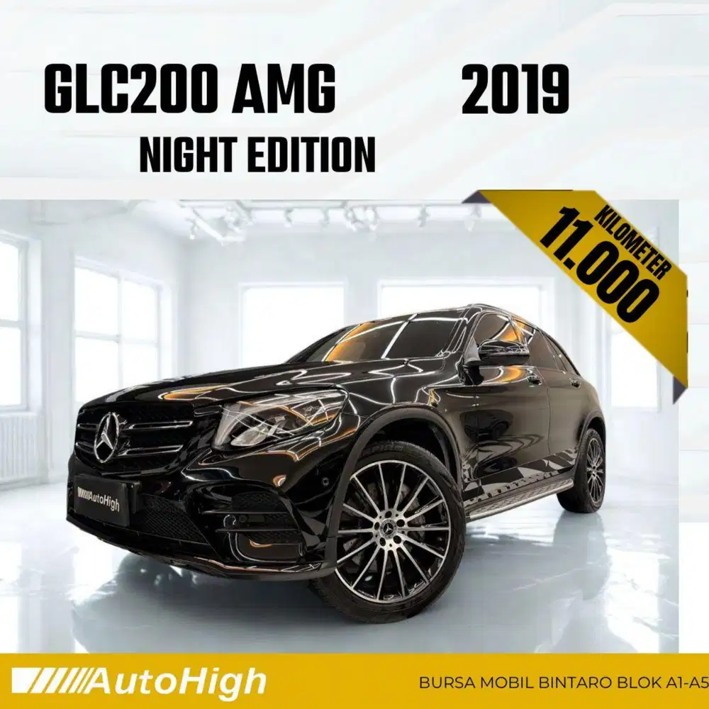 DP10% [Km11.000] GLC200 AMG 2019 Black / GLC 200 Reg 2020 #AUTOHIGH