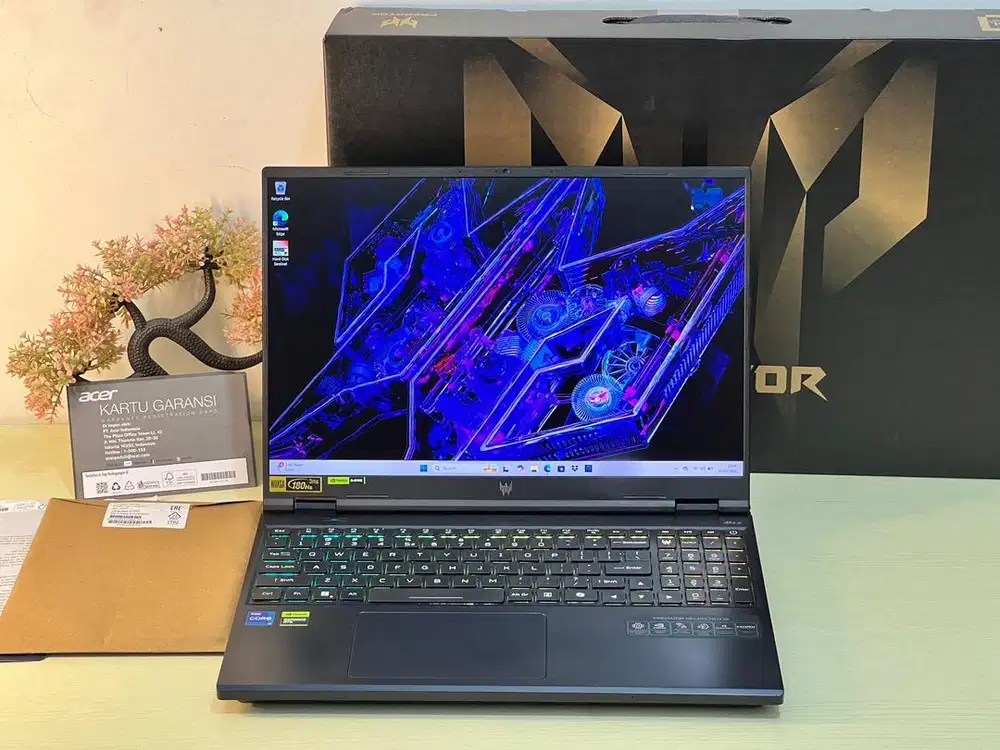 Acer Predator Helios Neo 16 i7-14700HX RTX 4050 16/512GB Garansi Resmi