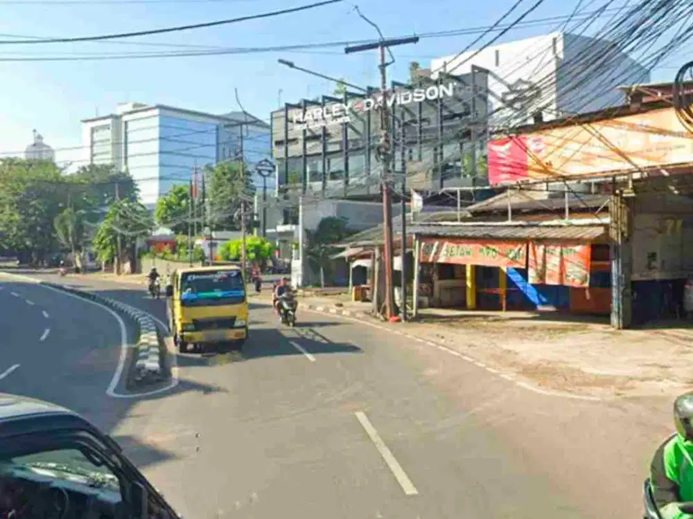 DIJUAL CEPAT LAHAN USAHA DI PINGGIR JALAN RAYA KOMERSIAL KAWASAN BISNIS KEBAYORAN LAMA JAKARTA SELATAN