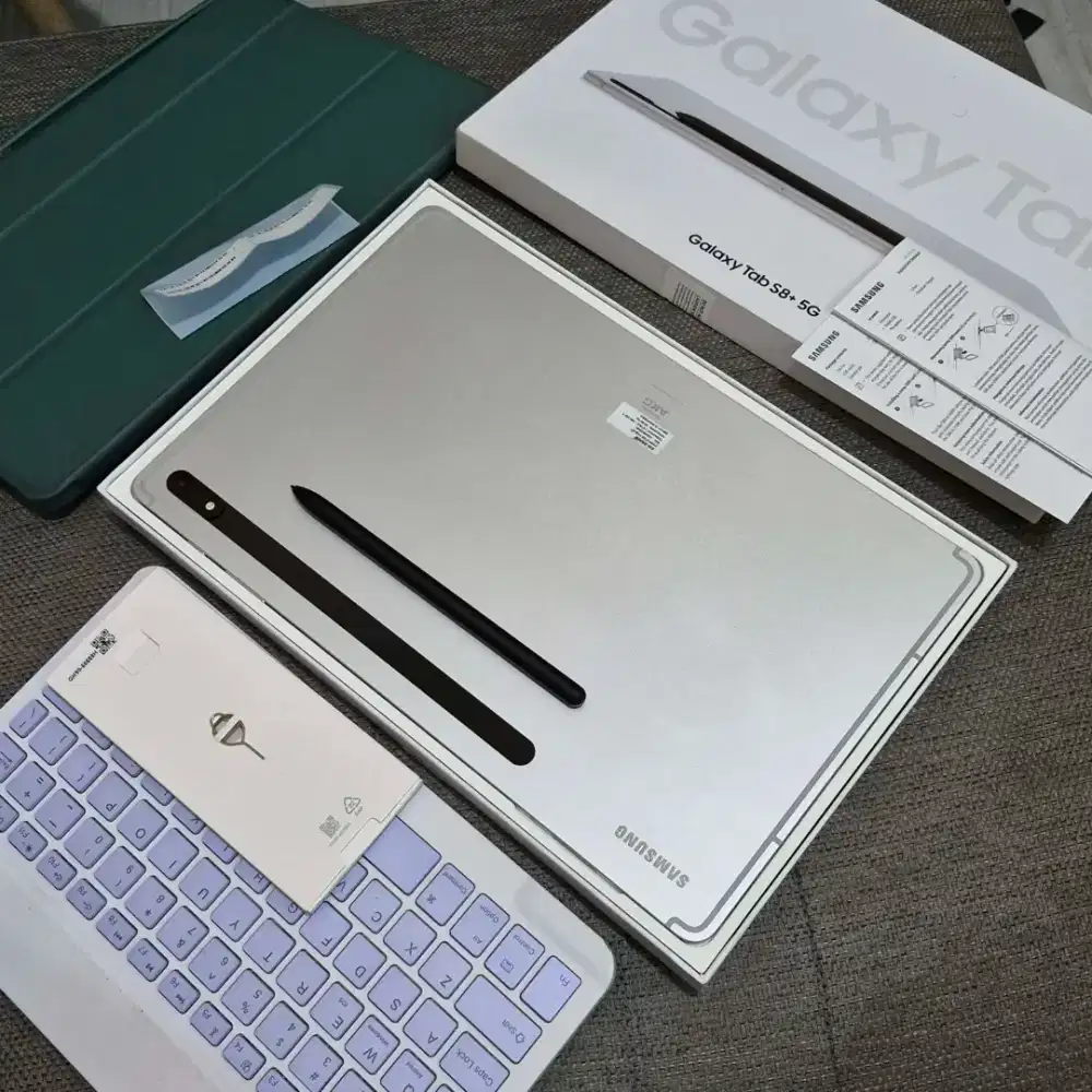 Samsung Galaxy Tab S8 PLUS 5G 256GB Graphite SEIN 12,4Inch Bisa SIM