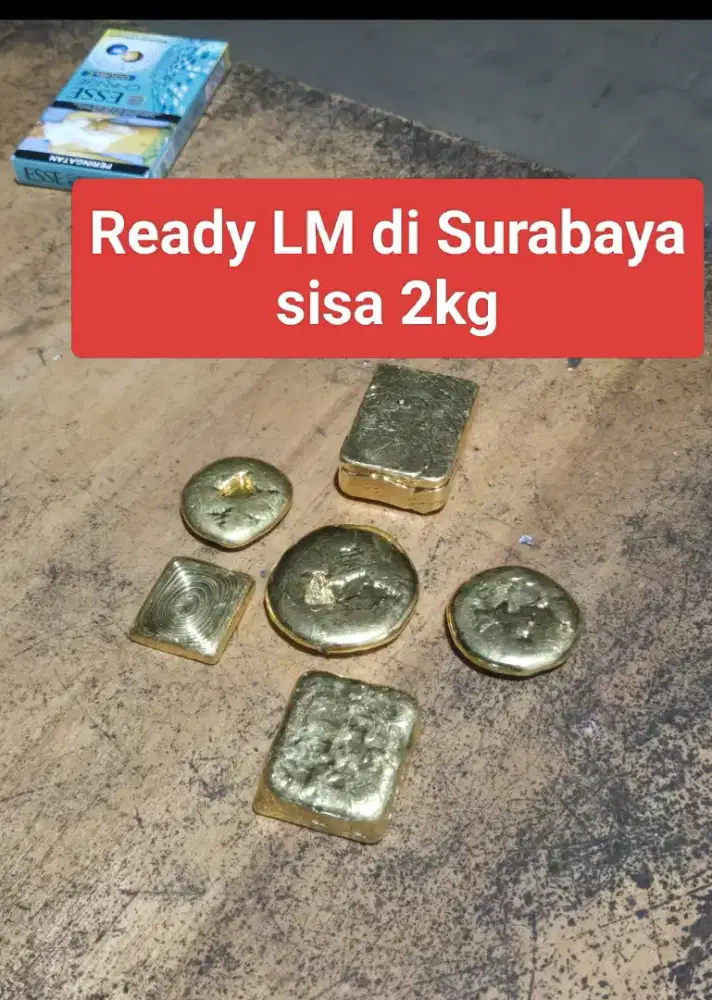 Ready emas kadar 99 valid dari peleburan perhiasan