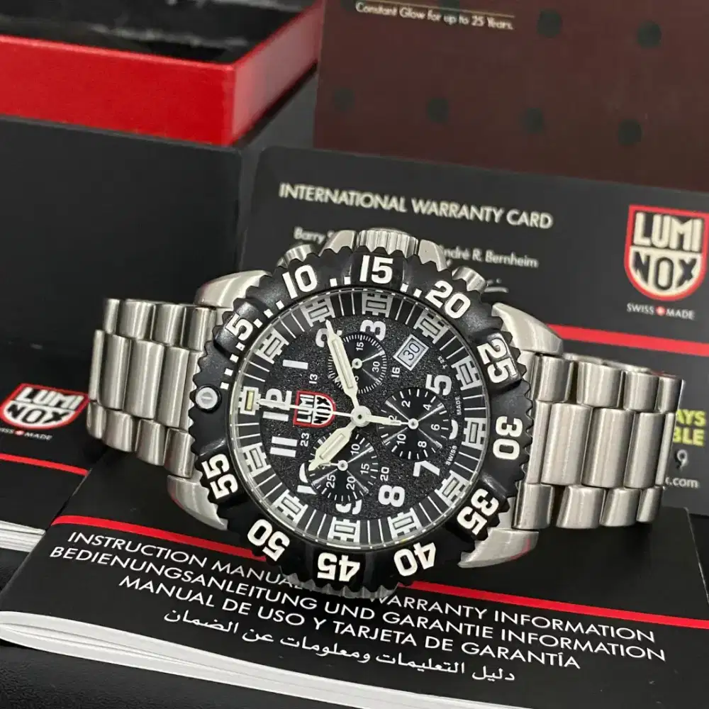 [For Sale] Luminox Steel Colormark XS.3180.L Navy SEAL 2018