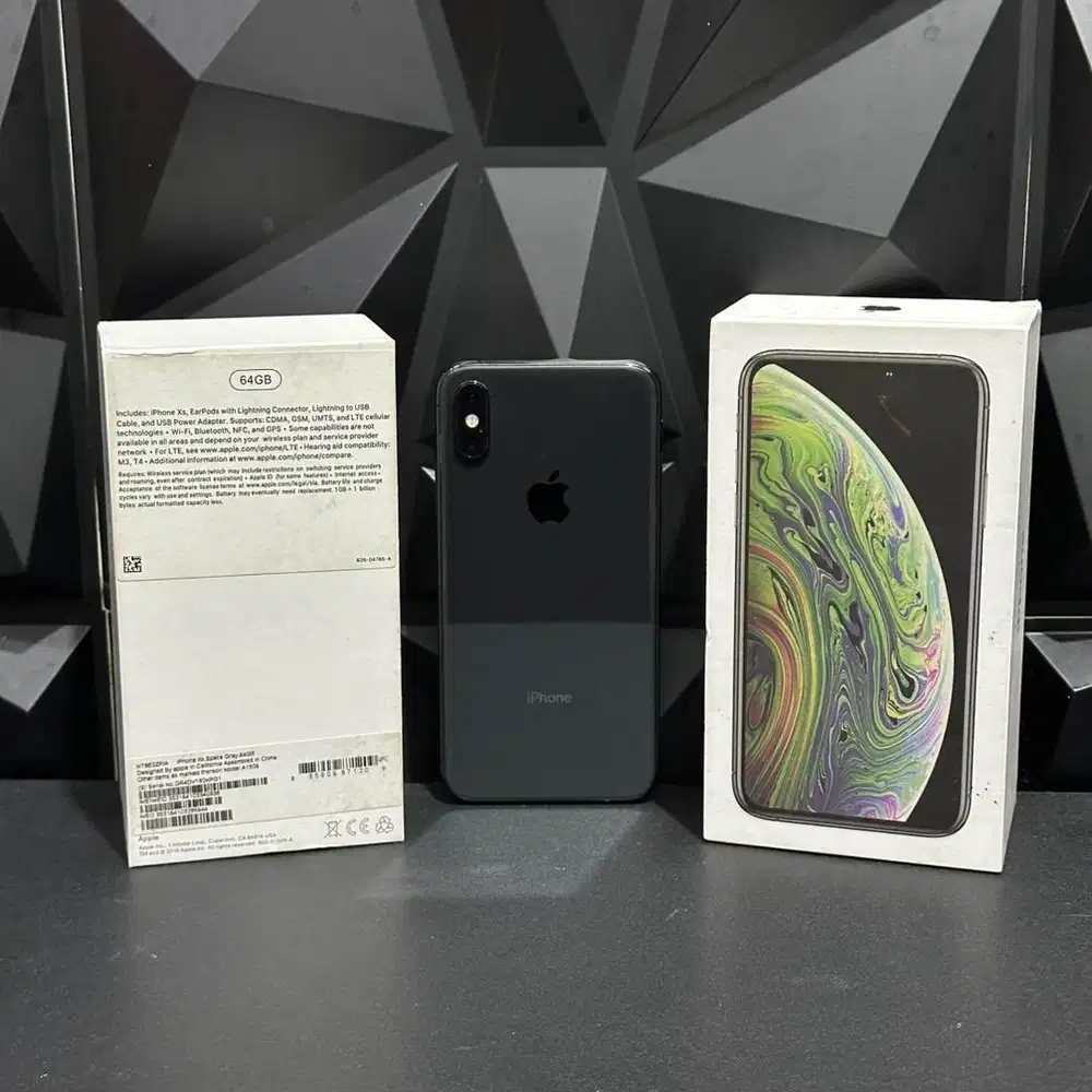 iphone xs 64gb grey all op