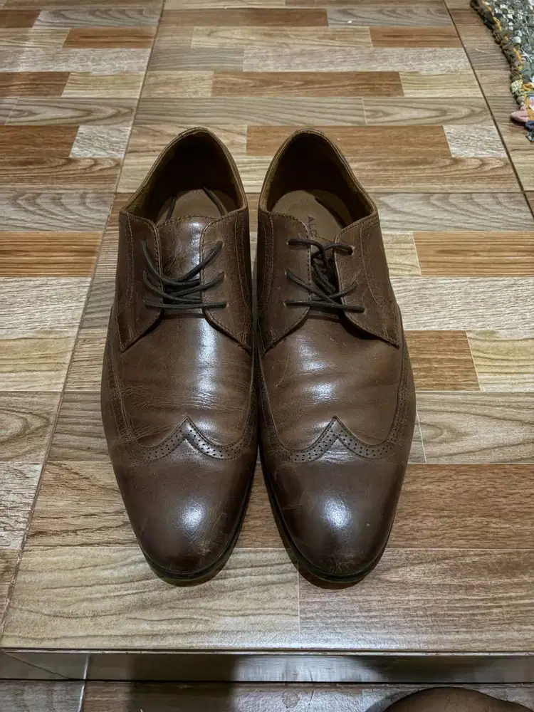 Sepatu Aldo Pantofel coklat Ukuran 46 Preloved
