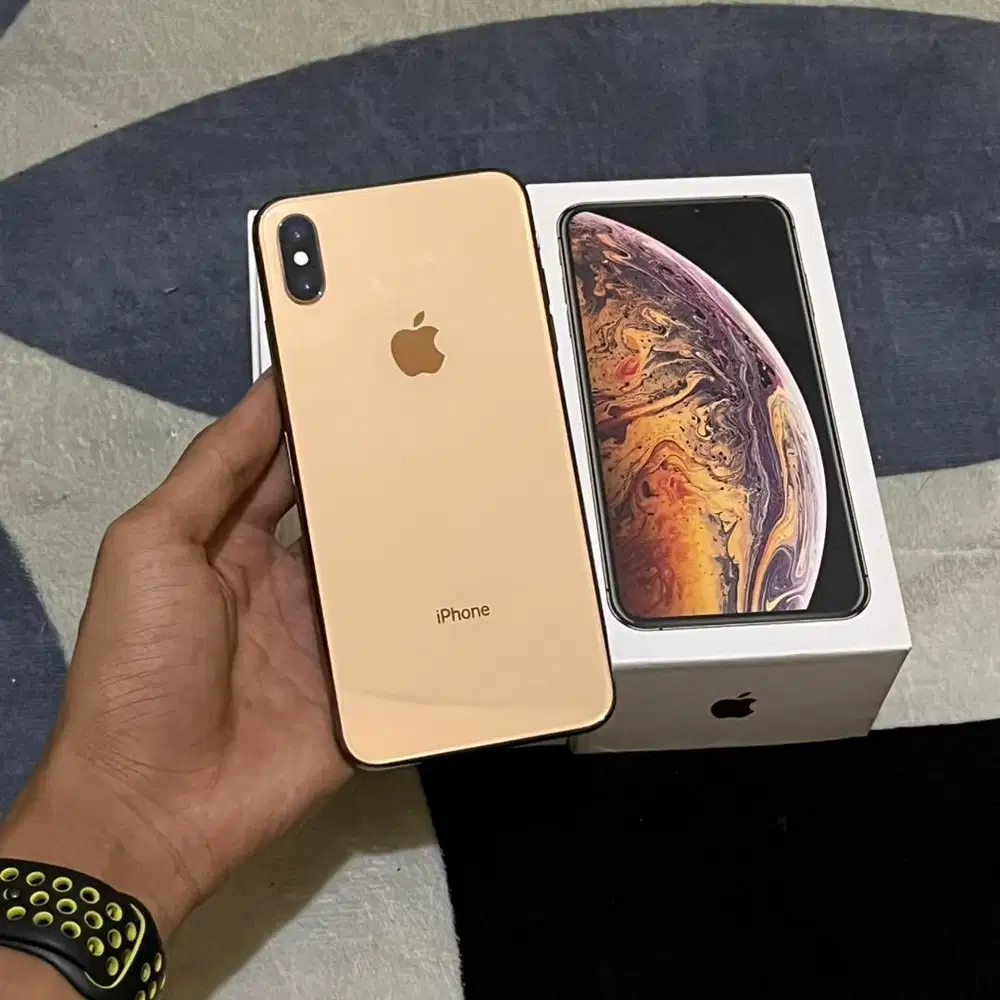 iphone xs max 256gb gold all op