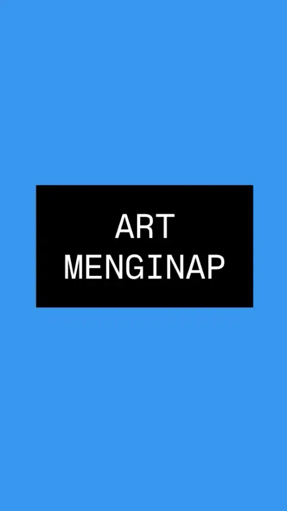 Asisten rumah tangga menginap