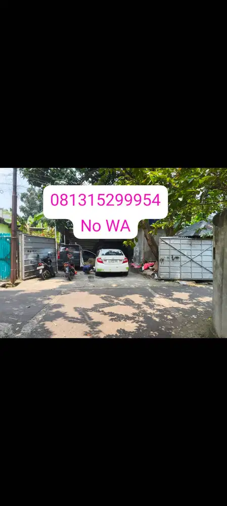 Di jual tanah ex bengkel sebalah taman cempaka