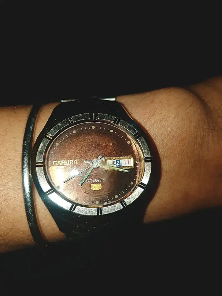 Jam Tangan Garuda 21 Jewels Vintage 1980