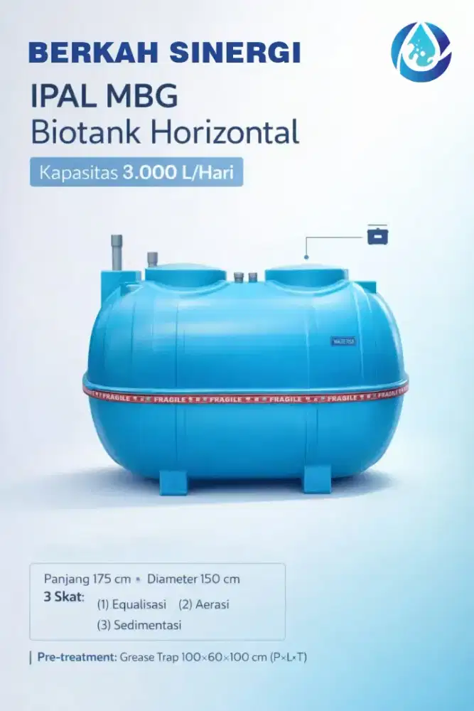 IPAL DAPUR GREASE TRAP MBG