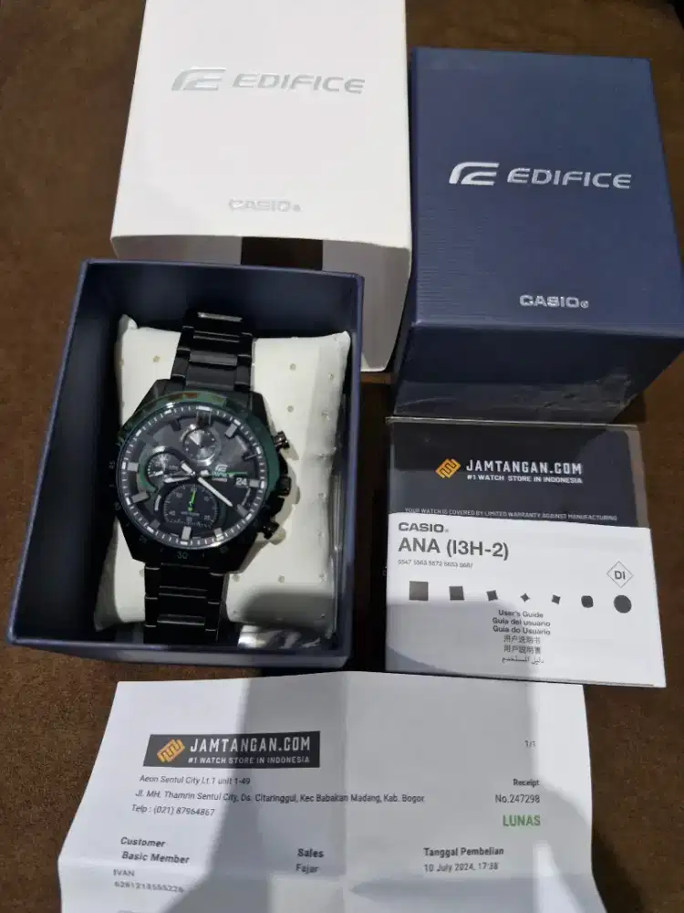 Dijual Murah Cepat Jam Tangan Pria Casio Edifice Original