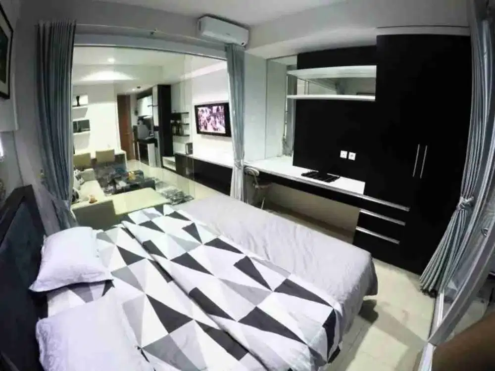termurah! apartemen dago suite 1 br furnish bandung utara