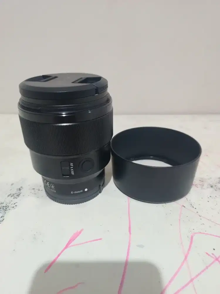 Lensa sony 85mm f1.8 mulus