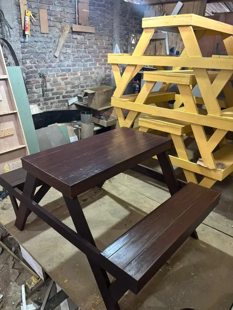 Meja set outdoor & indoor