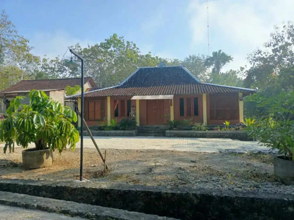 Rumah Etnik Siap Huni di Karangmojo Gunungkidul