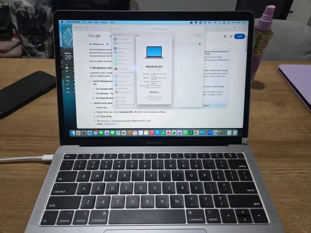 Macbook Air 2019 Intel Core i5 512GB
