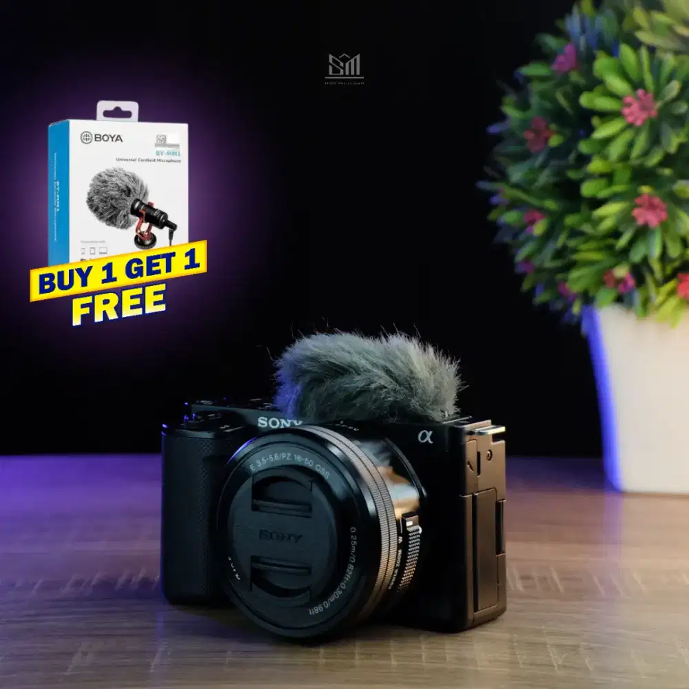 Terakhir Hari ini! PAKET VLOG SONY ZV-E10 ZV-1F KIT WIFI FULLSETBOX