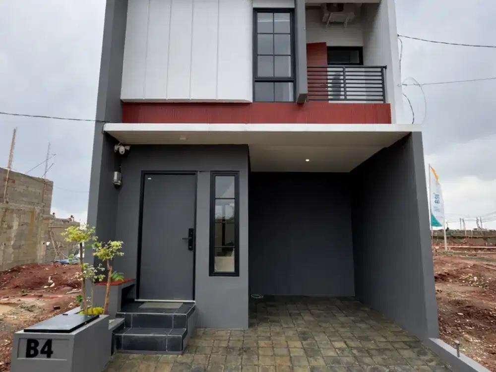 Rumah Di Serua Bojong Sari Pinggir Jalan Dekat Mall dan Pintu Tol Strategis