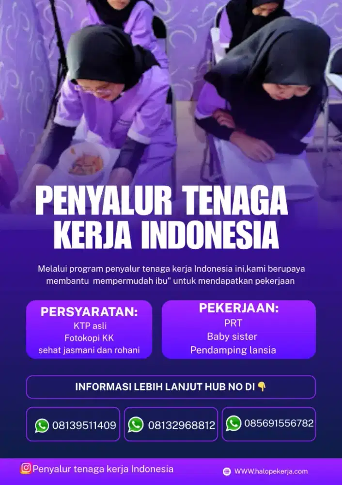 Penyalur pembantu dan baby sitter