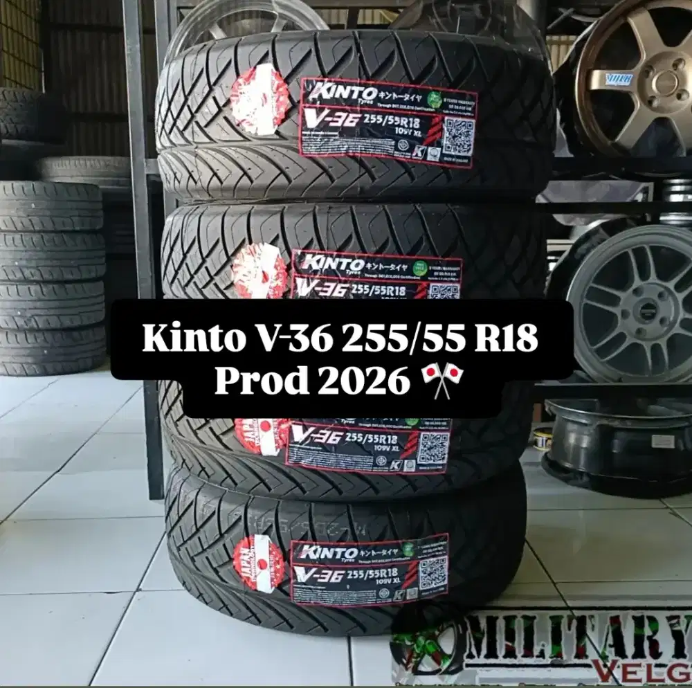 Kinto V-36 Made in Japan 255/55 R18 prod 2026