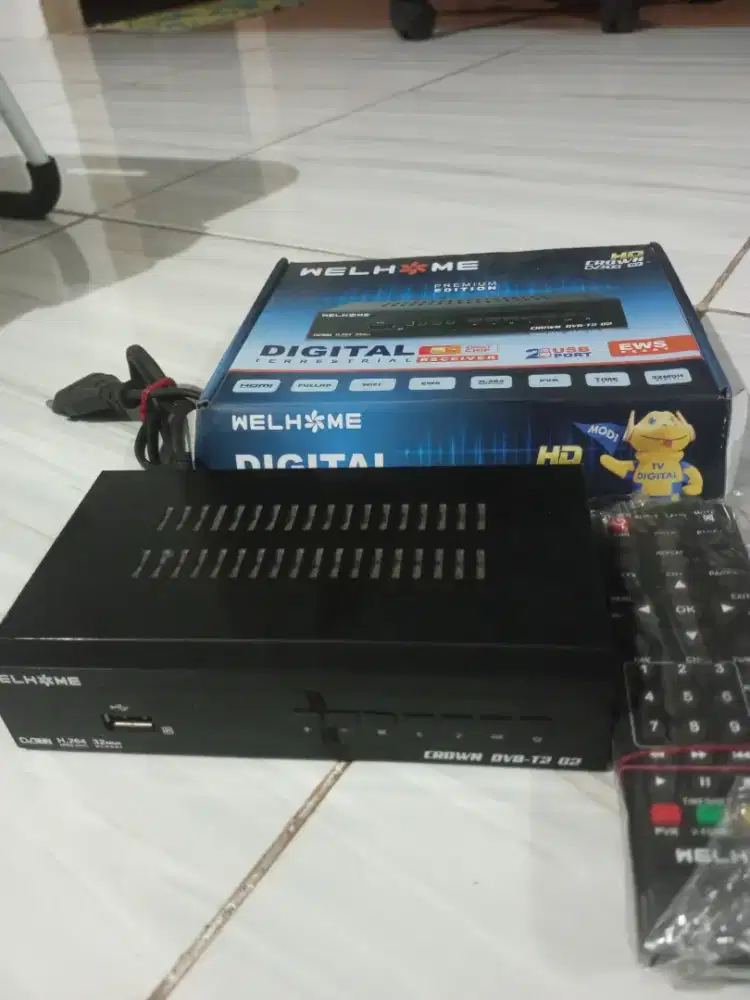 STB SET TO BOX untuk tv analog