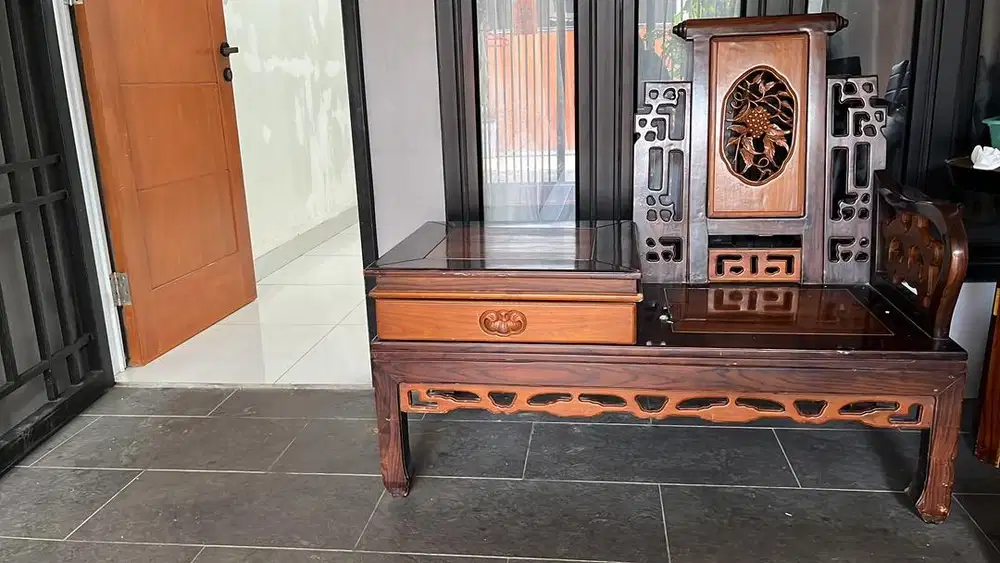 Bangku santai kombinasi meja