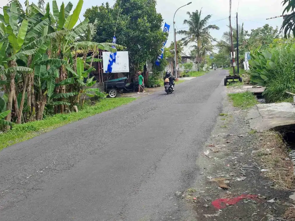 Dijual Tanah Strategis Tepi Jalan Raya Di Sleman Yogyakarta