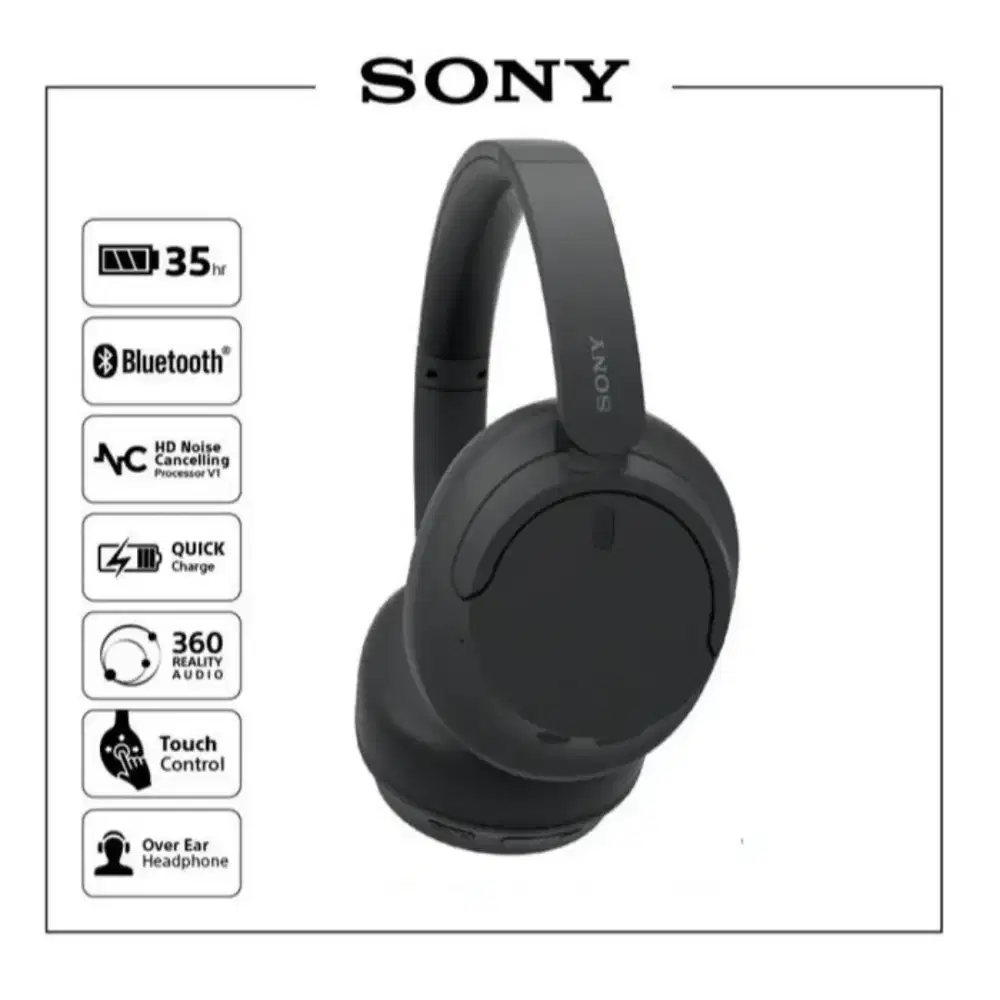 Headset Sony WH CH 720N wireless noise Cancelling headphone