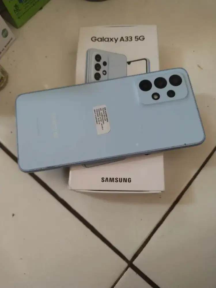 Samsung A33 5G  8/128  Fingerprint aktif di layar  LCD ORI