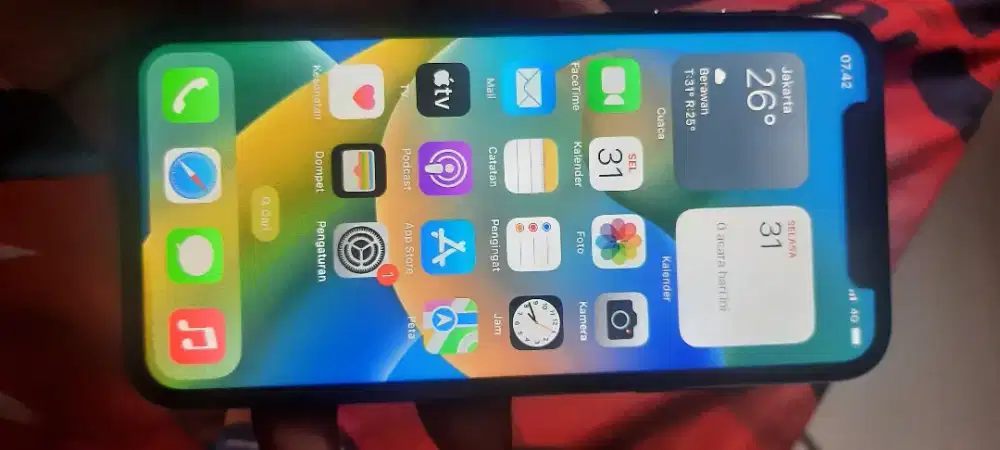 Iphone X 256 GB ex inter