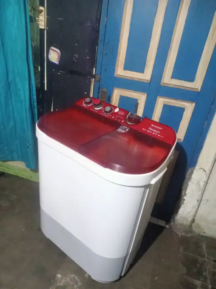 Jual mesin cuci Sharp kapasitas 10 kg mesin ori normal bisa diantar