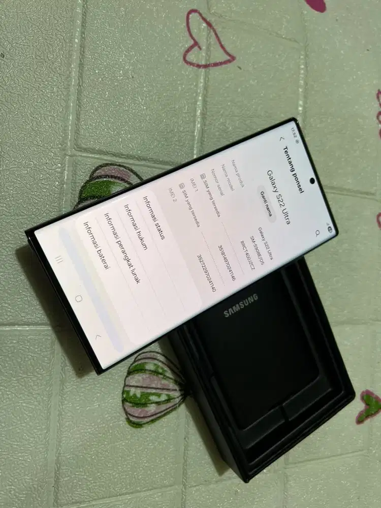 SAMSUNG S22ULTRA 12/256 MULUS