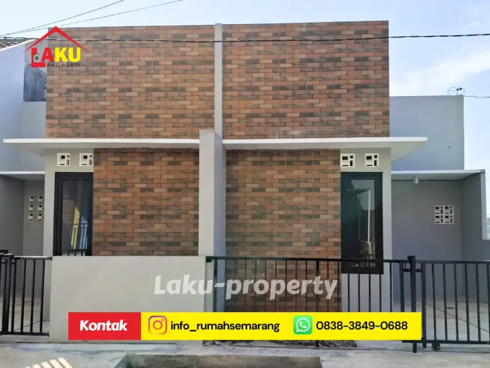 Promo Rumah Murah Grafika Banyumanik Hanya 395 Jt – FREE Kanopi & Pagar