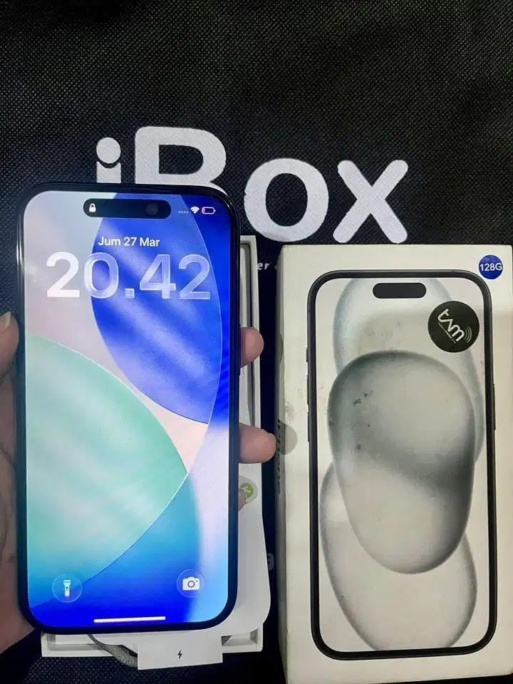 Di jual iphone 15 128gb iboxx