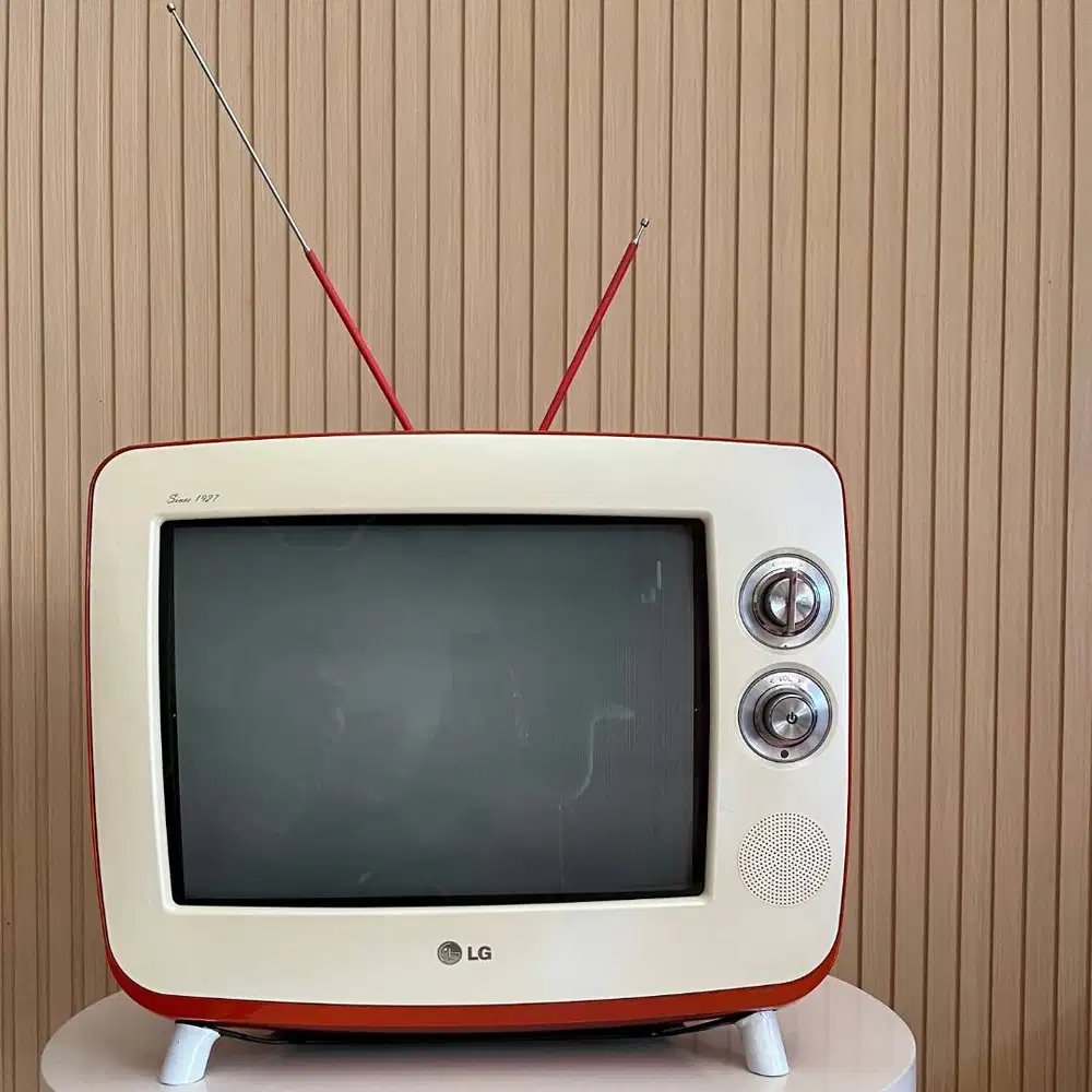 Televisi Tabung CRT LG Retro Classic Serie1 Type 14SR1AB Custome Stand