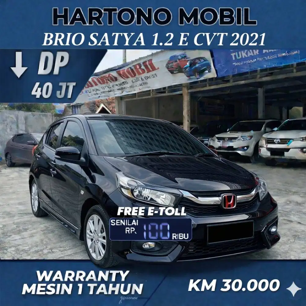 BRIO SATYA 1.2 E CVT 2021