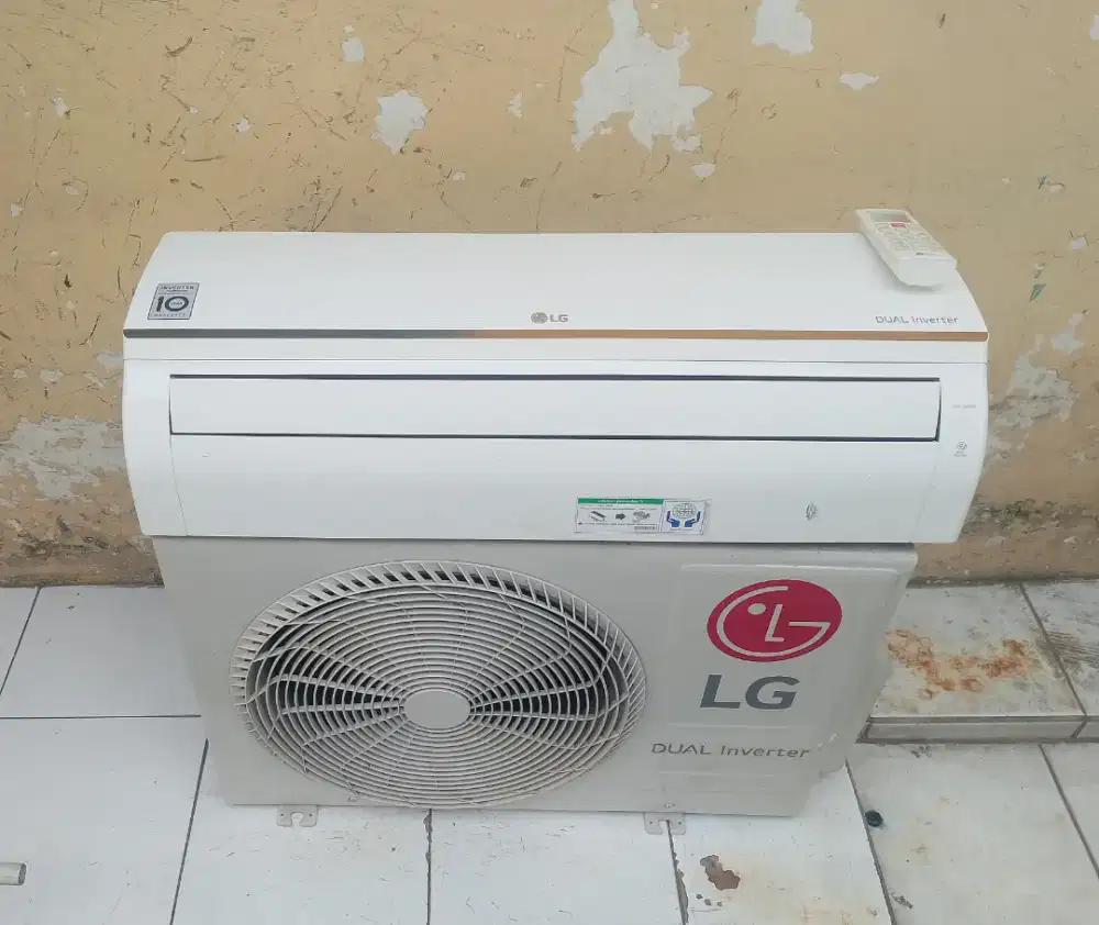 ac LG inverter 1/2pk R32 ori