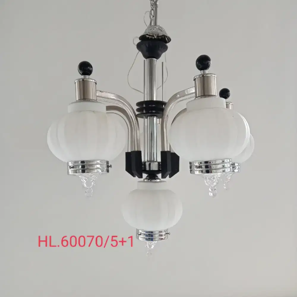 Lampu Gantung Putih  Minimalis