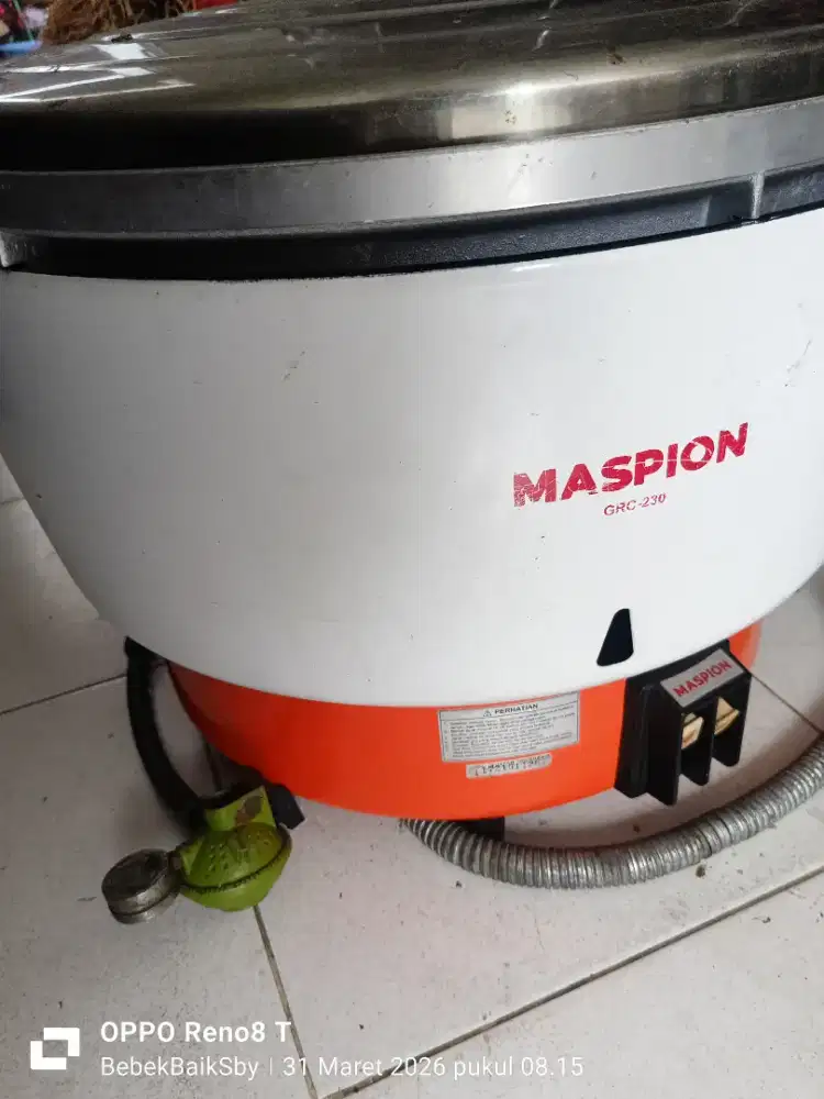 rice cooker maspion 23liter