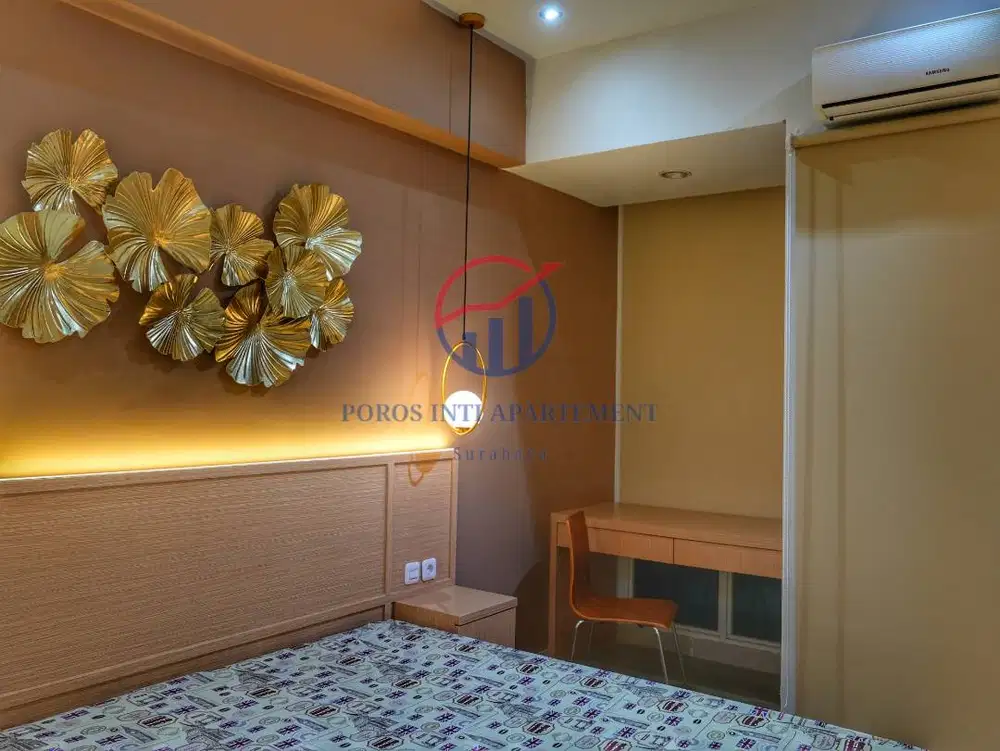 Unit disewakan harian studio full furnish siap pakai
