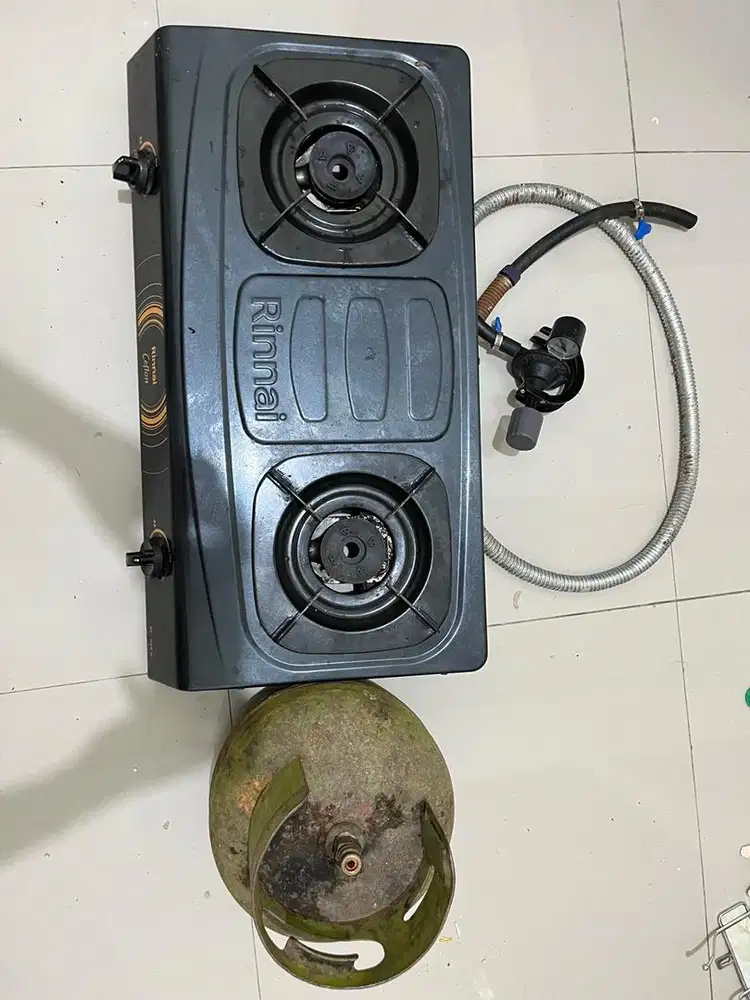Set Kompor Rinai & Tabung Gas masi full